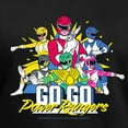 thumbnail image 3 of CafePress - Go Go Power Rangers Group S Women's V Neck T Shirt - Women's V-Neck Dark T-Shirt, 3 of 4