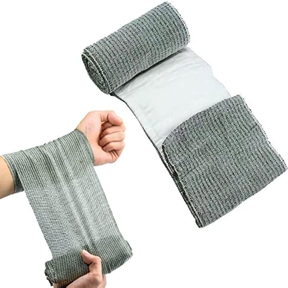 2 Pack Israeli Bandages, Hemostatic First Aid Bandage,vacuum Pack For First Aid Emergency Battle Wound Dressing
