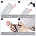thumbnail image 4 of Soft Pink Bath Brush for Pets in Comfort Size for Clean and Happy Fur, 4 of 8