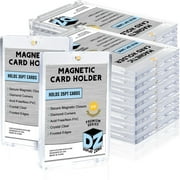 (Box 25) Display Zone 35pt UV Magnetic Trading Card Holder ONE-Touch for Standard Trading Cards up to 35pt Thickness