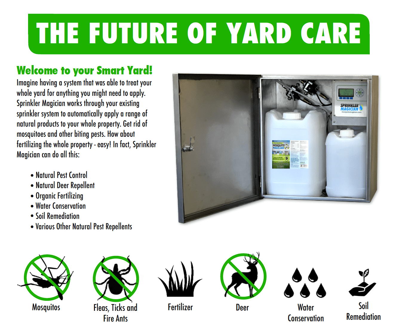 Automated Mosquito Killing and Fertilizing Machine - Stainless Steel