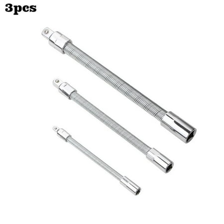 

1x Electric Wrench Sleeve Universal Extension Rod Bendable Flexible D3Q3 F1U0