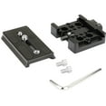 thumbnail image 2 of CAMVATE Manfrotto Quick Release Plate with Sliding Plate Camera Mount for DSLR Cameras & Cages, Black, 2 of 6
