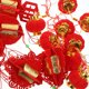 thumbnail image 3 of 1 conjunto de decoraciones de Año Nuevo chino Juego de colgantes Mini colgantes Festival de primavera para bonsai, 3 of 4