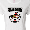 thumbnail image 4 of Inktastic Powered by Ramen Cute Noodles Women's T-Shirt, 4 of 5