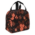 thumbnail image 3 of ZICANCN Insulated Lunch Bag for Women Men, Night Autumn Flowers Reusable Cute Lunch Bags for Picnic School Work Office, 3 of 8