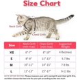 thumbnail image 2 of GFDYREE Cat Vest Harness and Small Dog Vest Harness for Walking, All Weather Mesh Harness, Cat Vest Harness with Reflective Strap, Step in Adjustable Harness for Small Cats (Red, S), 2 of 7