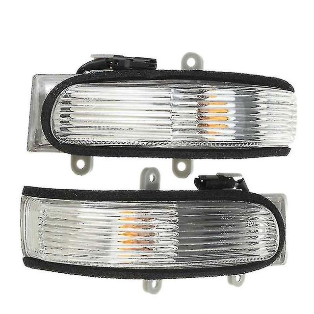 Lámpara de espejo retrovisor de 2 piezas compatible con Camry 06-11 Vios 08-12 Corolla 08-09