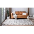 thumbnail image 4 of Rugs.com Athena Shag Collection Rug – 2' 2 x 3' Beige Shag Rug Perfect For Entryways, Kitchens, Breakfast Nooks, Accent Pieces, 4 of 9