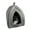 Gray, variant on PETMAKER Cat House for Rabbits, Guinea Pigs, and Other Small Animals (Gray)