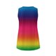 thumbnail image 5 of Playeras,Blusas y Tops,Ropa para Mujer Mujeres Tank Top Mujeres Casual Tie Dye Gradient Stripes Impresión Cuello en V Sin mangas Chaleco Camiseta Blusa Tops (Pink, S), 5 of 6