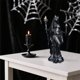 thumbnail image 4 of Estatua de bruja gótica de resina, adorno de escritorio para el salón de casa, decoración de Halloween, figurita de bruja mística nocturna, 4 of 6