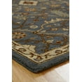 thumbnail image 3 of K2 Floor Style Empire Slate BlueHand-Tufted Wool Area Rug, 3 of 4