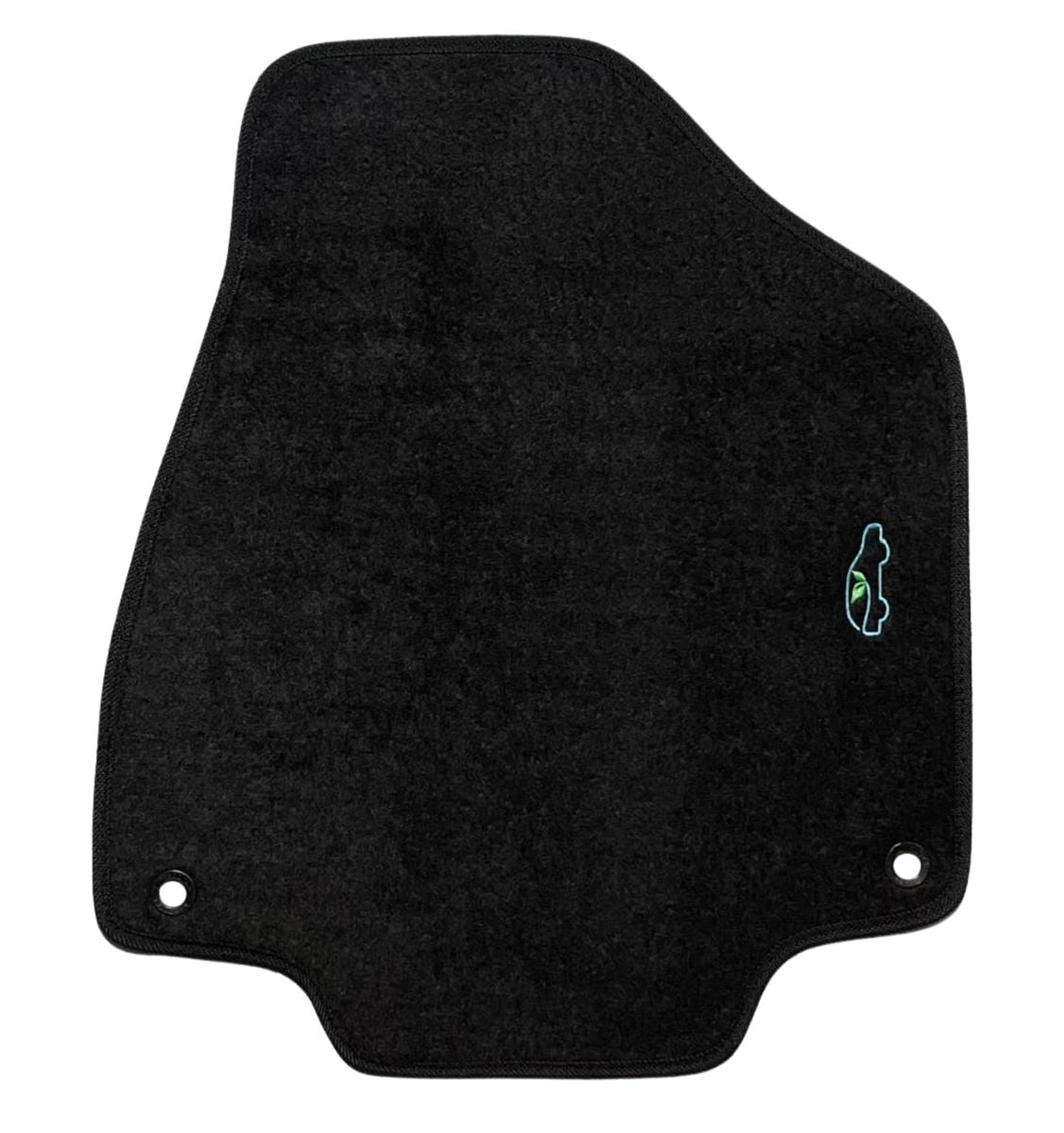 ecoMats Carpet Floor Mats for 2017 to 2026 Chrysler Pacifica, Front and Rear Set, Black (Not for Hybrid)
