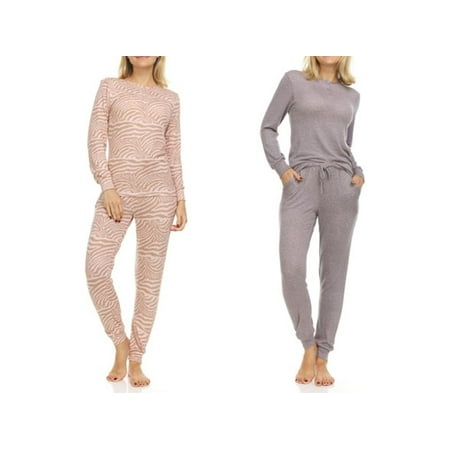 

Women s Ultra-Soft Matching Top and Bottom Pajamas (2 Sets)