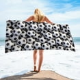 thumbnail image 1 of Danhjin Diy Children Tent Microfiber Beach Towel Super Colorful Bath Towel Sandproof Beach Blanket Multi-Purpose Towel For Travel Swimming Pool 30x60 Inch, 1 of 8