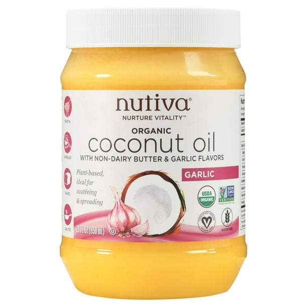 Garlic Buttery Refined Coconut Oil