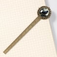 thumbnail image 4 of Crow Lace Bookmark in Antique Bronze: Reading Accessories for Book Lovers, 4 of 5