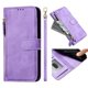 thumbnail image 1 of Funda para Motorola MOTO E22S 4G con cremallera tipo cartera, tarjetero, marco de fotos, soporte y cordón, de piel sintética. morado, 1 of 5