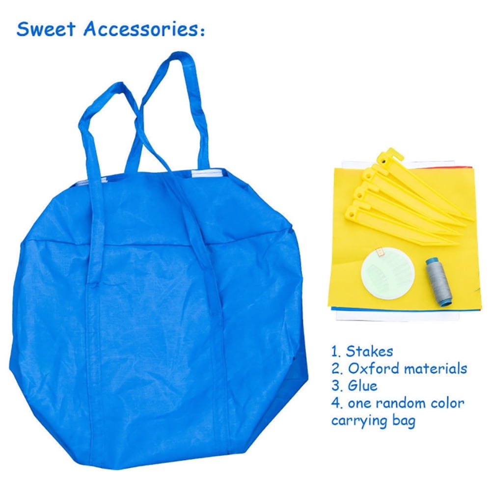 Aimee Lii Inflatable Moonwalk Jumper Bounce House with Carrying Bag, Bounce House for Kids 3-10