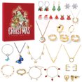 thumbnail image 1 of Cuenta regresiva de Navidad Calendario de Adviento Joyero Pendientes, Pendientes, Pulsera, 1 of 2