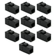 thumbnail image 4 of Connecteurs Internet, 10 Pcs Connecteurs de Câble Ethernet Rallonge de Câble Ethernet Design Convivial, 4 of 14