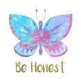 thumbnail image 2 of Allen, Kimberly 26x26 White Modern Wood Framed Museum Art Print Titled - Be Happy Butterfly 3, 2 of 4