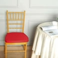 thumbnail image 6 of Efavormart RED Chiavari Chair Cushion Chair Pad with Attachment Straps Party Event Decoration - 2" Thick, 6 of 11