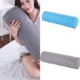 thumbnail image 2 of Breathable Linen Cotton Cylinder Pillow Neck Roll Pillow Ideal For Pregnant Women And Those Needing Support Sleep Pillow, 2 of 8