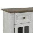 thumbnail image 6 of FESTIVO Modern TV Stand with Electric Fireplace - Fits TVs Up to 78" - Saw Cut Off White, 6 of 6