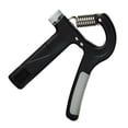 thumbnail image 2 of Ejercitador de dedos con contador, fortalecedor de agarre de mano con resistencia ajustable para Negro, 2 of 9
