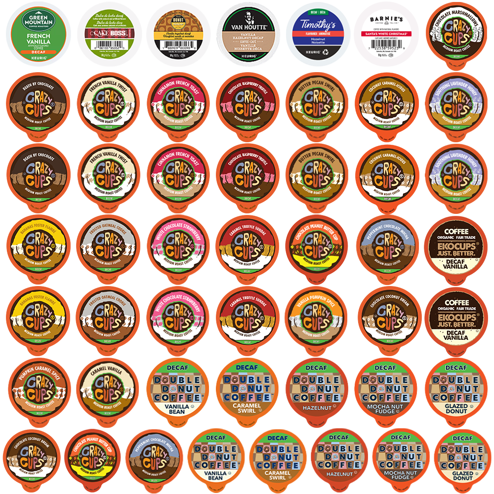 BEST Of The BEST Flavored Coffee Pods, Variety Pack for Keurig KCup