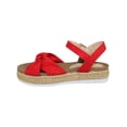 thumbnail image 3 of SANDALIA CASUAL LEON MUJER ROJO GAMUZA 50608 LEON  50608p, 3 of 4