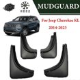 thumbnail image 3 of New Upgrade For Jeep Cherokee 2014-2023 Mudguard Fender Mud Flap Guards Splash Mudflaps Car Accessories Mudguards Front Rear, 3 of 5