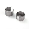 thumbnail image 2 of Resistant 304 Stainless Steel Ear Cuff Findings with Hole None Pattern Stainless Steel color 10x6mm Hole: 1mm, 2 of 3