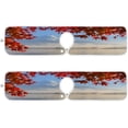 thumbnail image 2 of Coolnut Autumn Mountain Fuji Sink Splash Guard for Faucet 2 Packs Faucet Absorbent Mats, Japan Style Faucet Handle Drip Catcher Quickly Drying Mat for Kitchen Counter Bathroom RV, 14.9"x5.5", 2 of 7