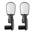 thumbnail image 1 of EeaseCA 2pcs Universal Adjustable Handlebar Rearview Mirror 360 Degrees Bike MTB Motorcycle Cycling Handlebar Plug Flexible Rear Sight Mirror (Black), 1 of 7