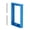 Blue 1/2", variant on Single Gang Receptacle Outlet Box Extenders 1/2",Include 2Screws (6-32 x 1.25),Electrical Outlet Extender for Electrical Outlet Box & Electrical Outlet Switches, Blue (Pack of 1)