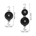 thumbnail image 2 of BESTOYARD Physics Pulley Set 1 Set Versatile Round Iron Equipment for School Laboratories, 2 of 6