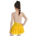 thumbnail image 3 of YONGHS Kids Girls Ice Figure Skating Dress Mesh Long Sleeves Tutu Skirted Leotard, 3 of 7
