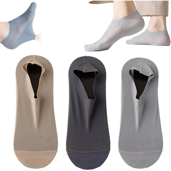 Repertoireof Ultra Thin Liner Non Slip No Show Socks,Zeanaturals Socks,Invisible Breathable Ice Silk Low Cut Sock Women Men
