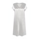 thumbnail image 4 of Camisetas de Cuello en V de Manga Larga de Mujer de Verano de Color Sólido Manga Corta Vestido de Sueño con Cuello en V, Vestido de Cuello en V de Manga Larga para las Mujeres Ropa de Noche Casual, 4 of 5