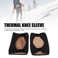thumbnail image 4 of Knee Brace Warmer, Thick 1 Pair Hook  Thermal Knee Warmer Fleece Lined  for Men Women, 4 of 7