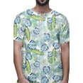 thumbnail image 4 of Atasi Indian Kurta For Boys Printed Short Sleeve Kurta For Men Designer Kurta, 4 of 5