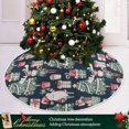 thumbnail image 6 of FMSHPON Christmas Tree Gnome Xmas Christmas Tree Skirt Stand Mat for Holiday Party Decoration Indoor Outdoor 36 inches, 6 of 6