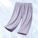 thumbnail image 3 of WILLBEST Pantalones Cortos para Hombre, de Seda de Hielo 3/4, de Verano, Ligeros, Holgados, Deportivos, Informales, de Talla Grande, Cómodos y Relajados., 3 of 4
