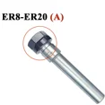 thumbnail image 3 of C8 C10 C12 C16 C20 C25 C32 ER8 ER11 ER16 ER20 ER25 ER32 100 150L Portabrocas de pinza Herramienta de alargamiento de fresado CNC Varilla de extensión ER, 3 of 5
