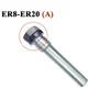 thumbnail image 3 of C8 C10 C12 C16 C20 C25 C32 ER8 ER11 ER16 ER20 ER25 ER32 100 150L Portabrocas de pinza Herramienta de alargamiento de fresado CNC Varilla de extensión ER, 3 of 5