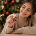 thumbnail image 4 of 2026 Christmas Home Party Decoration Christmas Figure Hanging Ornaments Musical Style Pendants For Xmas Tree Home Holiday Decoration Christmas Celebration Party Supplies, 4 of 7