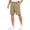 DK11- Khaki, variant on Domzle Men's Classic Fit Golf Shorts with Pockets Stretch Dress & Casual Business Quick-Dry, Lightweight Comfort Fit Brown 4XL